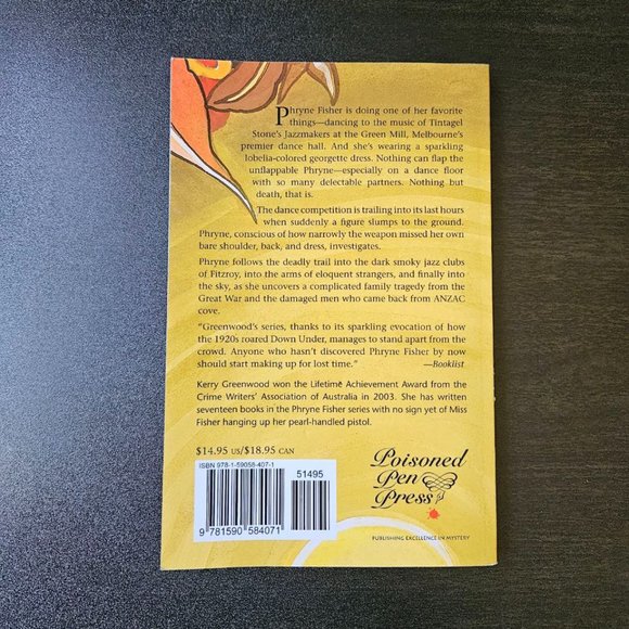4/$25 The Green Mill Murder by Kerry Greenwood - Paperback - Picture 5 of 5